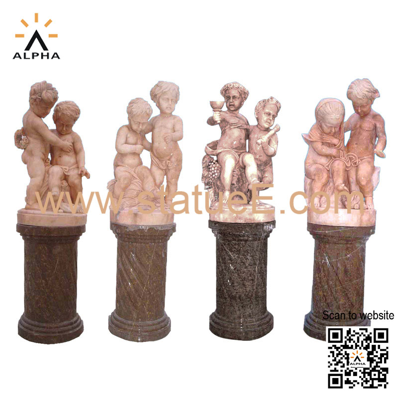 children garden statues